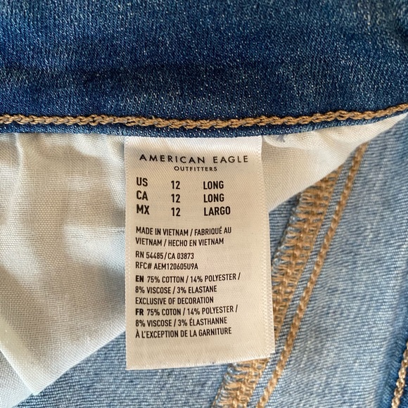 American Eagle Curve Love Super High Rise Skinny Jeans - Picture 6 of 6